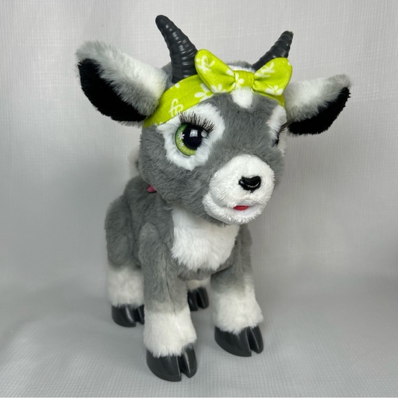 FurReal Daisy the Yoga Goat Interactive Toy, 11-inch Plush Toy - Picture 1 of 7